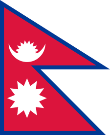 Résultat de recherche d'images pour "drapeau du népal"