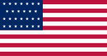 Flag of the United States (1845–1846).svg