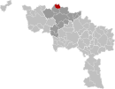 Flobecq Hainaut Belgium Map.svg