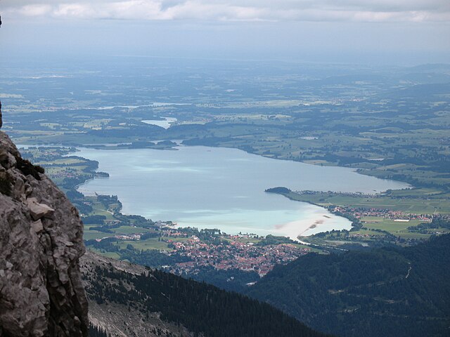 Image: Forggensee from Kellenspitze