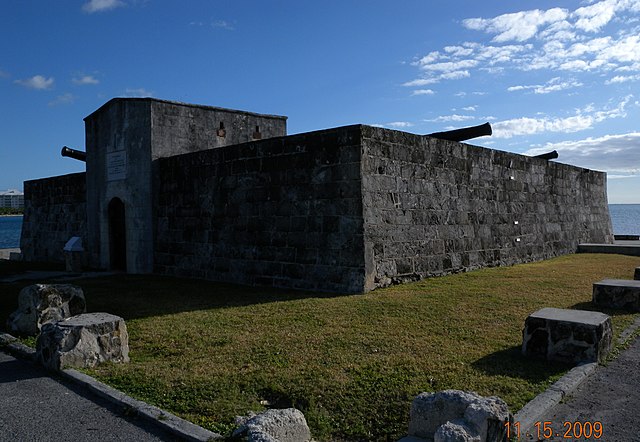 A modern-day view of Fort Montagu