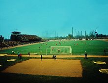 BSG Stahl Riesa – FC Karl-Marx-Stadt, Stadion der Stahlwerker „Ernst Grube“, 1983