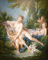 Vénus consolant l'amour (1791) by François Boucher