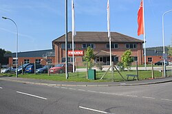 Franke Sissons Ltd Head office at Chesterfield, Derbyshire, UK Franke (Sissons office) Chesterfield.JPG