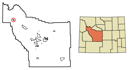 File:Fremont County Wyoming Incorporated and Unincorporated areas Dubois Highlighted 5621415.svg