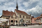Das alte Rathaus in Göttingen wurde in mehreren Bauabschnitten ab 1270 errichtet und war bis 1978 Sitz des Rates und der Verwaltung der Stadt Göttingen.