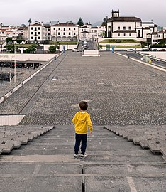 Gabriel at Portas do Mar, Ponta Delgada, São Miguel Island, Azores, Azores, Portugal