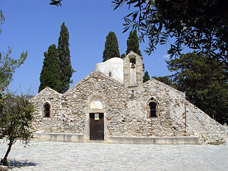 <span class="mw-page-title-main">Church of Panagia Kera</span> Cretan Byzantine church in Kritsa, Greece
