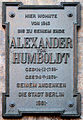 Alexander von Humboldt, Oranienburger Straße 67, Berlin-Mitte, Deutschland