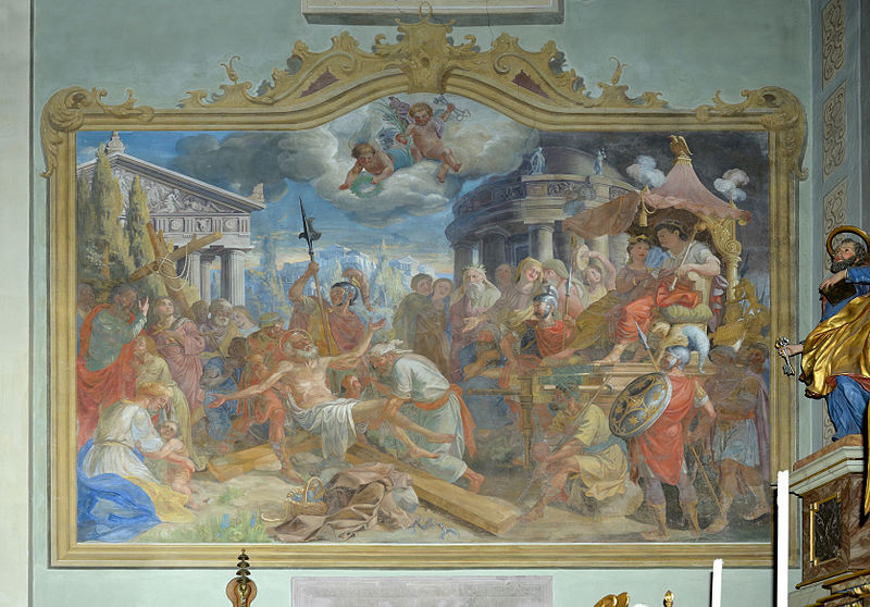 File:Gemälde Pfarrkirche Kastelruth Altar re.jpg