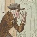 George Hobart cropped from Loss of the Faro Bank James Gillray 1797