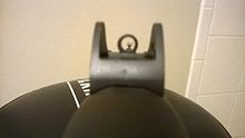 Example of ghost ring on Stevens Model 350 shotgun. Ghost Ring Sight.jpeg