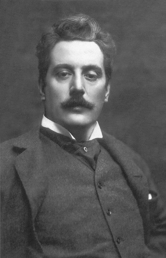 Giacomo Puccini: photograph of uncertain date.