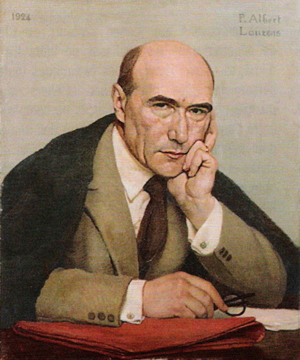 André Gide by Paul Albert Laurens (1924)