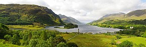 The Scottish Highlands, located in the north and west of Scotland