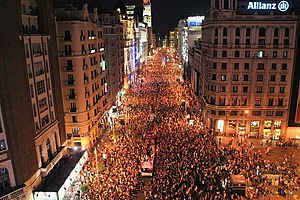 Orgull De Madrid: Història, Actes festius, La manifestació