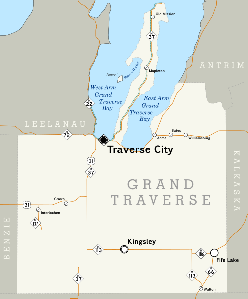 File:Grand Traverse County, Mich.svg