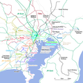 Image 4Map of operators in Greater Tokyo Area (from Transport in Greater Tokyo)