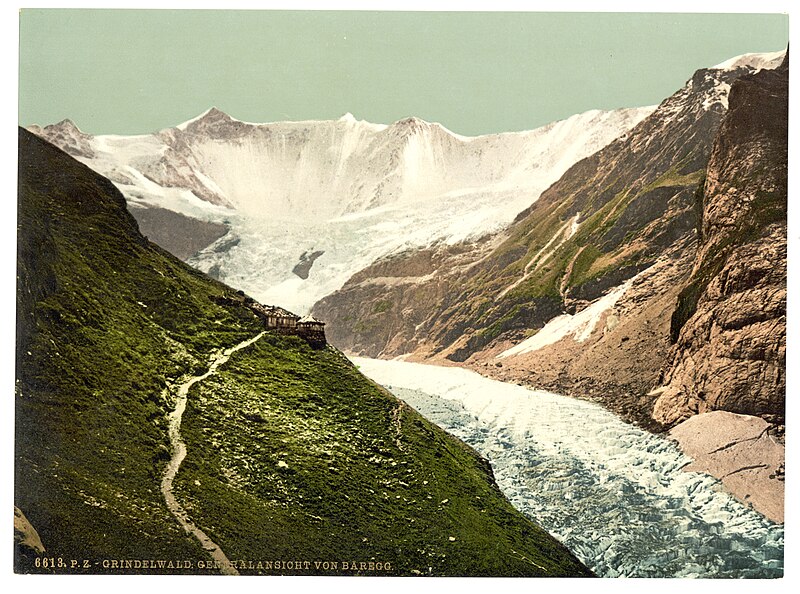 File:Grindelwald, the Baregg Glacier, Bernese Oberland, Switzerland-LCCN2001701163.jpg