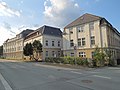 Zwei Fabrikgebäude der Weberei C.G. Hänsch