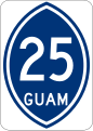 File:Guam Route 25.svg