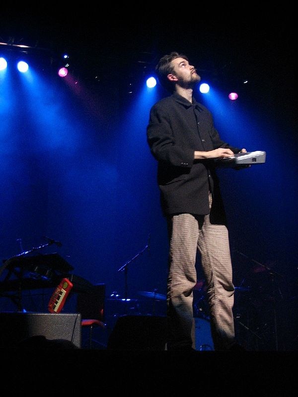 Fyfe during a performance in 2005