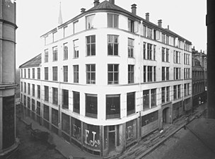 Arkitekt Melanders nybyggnad 1906.