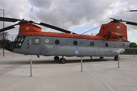 Argentine Air Force Chinook H-93, Tecnópolis, 2012