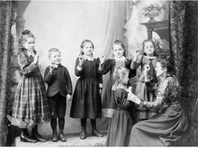 Students of Halifax School For Deaf HalifaxSchoolForDeafByGauvinAndGentzelNSARM.png