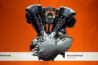 <span class="mw-page-title-main">Harley-Davidson Knucklehead engine</span> Nickname that refers to a Harley-Davidson motorcycle engine