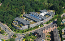 Main office of the Salzlandsparkasse in Staßfurt