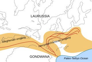 <span class="mw-page-title-main">Alleghanian orogeny</span> Mountain-forming event that formed the Appalachian and Allegheny Mountains