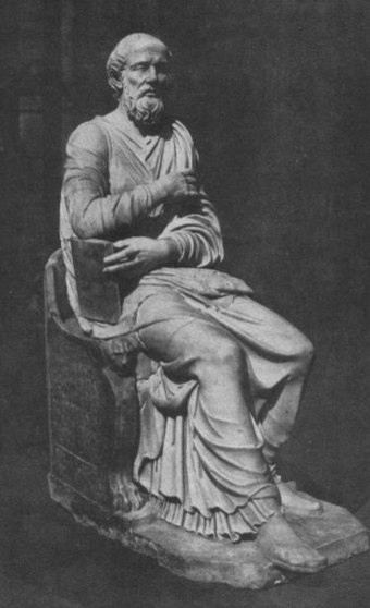 Seated Hippolytus at Vatican
