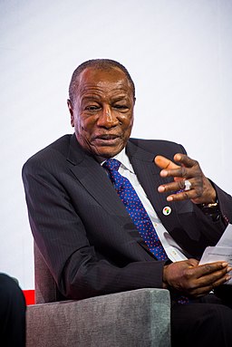 His Excellency President Alpha Condé of Guinea, speaking at the UK-Africa Investment Summit in London, 20 January 2020 20200120120724ZJW 4283 (49418933596)