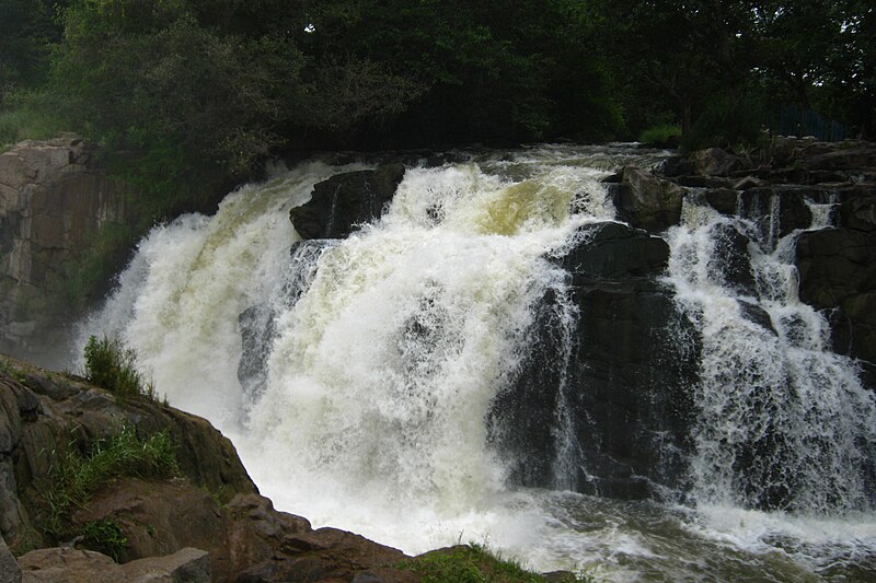 File:Hogenakkal Falls, view 1.JPG