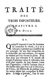 Holbach - Traité des trois imposteurs, ed. de Londres, 1777.djvu
