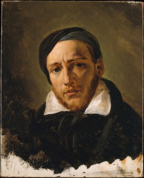 Théodore Géricault by Horace Vernet, c. 1822–1823