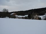 Čeština: Statek v Horním Podhájí. Okres Benešov, Česká republika.