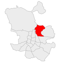 Hortaleza District loc-map.svg