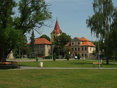 How to get to Hostivice with public transit - About the place