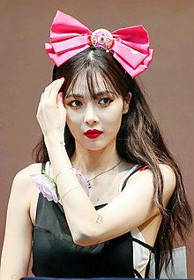 Hyuna at fansigning on July 21, 2018.jpg