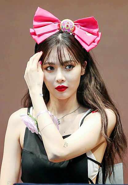 Hyuna in July 2018