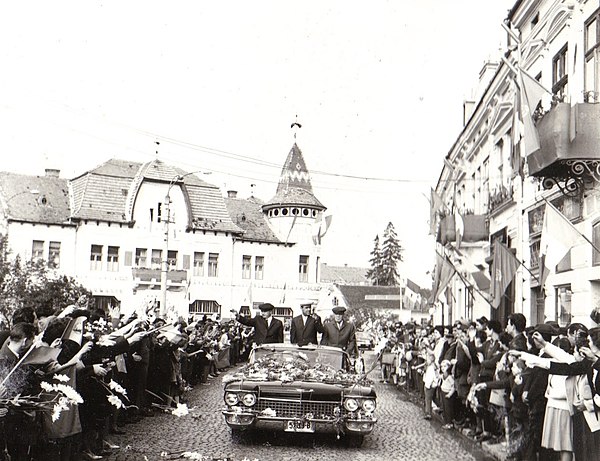 Visit of Communist Party leaders in 1966