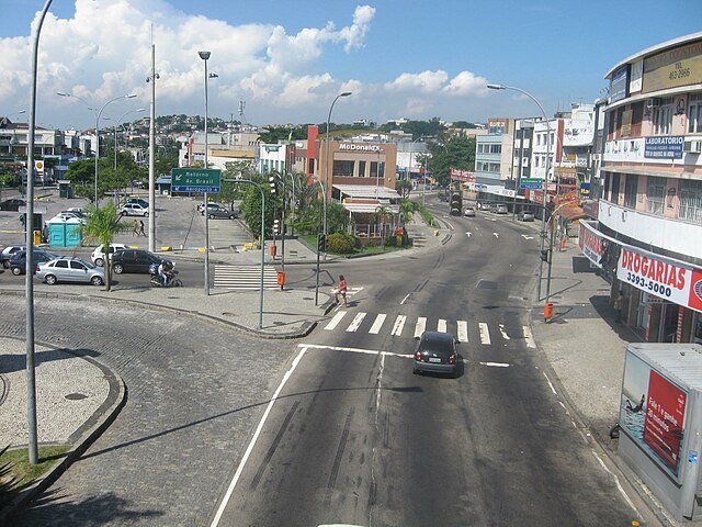 Estrada do Galeão.