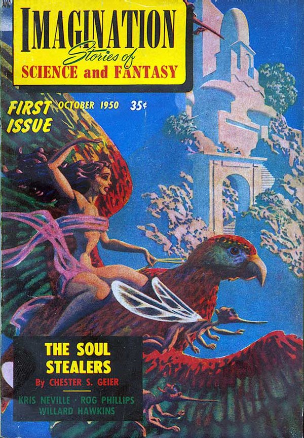 Cover of the first issue by Hannes Bok