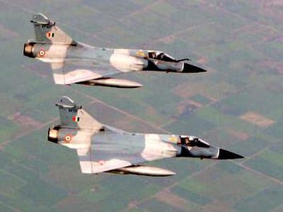 IAF Mirage 2000 in Cope India 2004