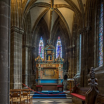 Interior, Glasgow Cathedral - Memorial 1.jpg