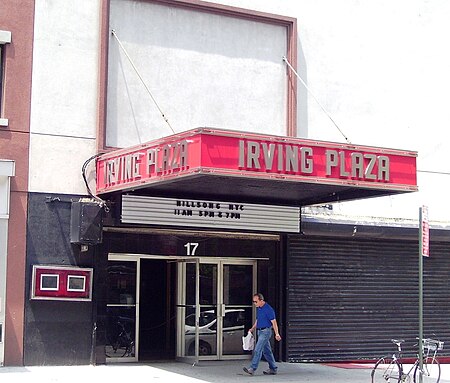 Irving Plaza entrance