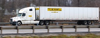 J. B. Hunt American trucking and transportation company