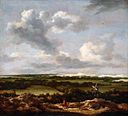 Jacob van Ruisdael - Krajobraz wydmowy z polowaniem na króliki.jpg